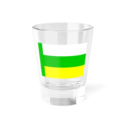 Imavere valla lipp (Estonia) Shot Glass 1.5oz 1.5oz - Go Mug Yourself