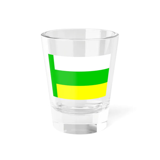 Imavere valla lipp (Estonia) Shot Glass 1.5oz 1.5oz - Go Mug Yourself