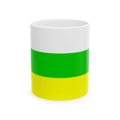 Imavere valla lipp (Estonia) White Coffee Mug-11oz-Go Mug Yourself