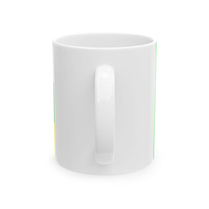 Imavere valla lipp (Estonia) White Coffee Mug-Go Mug Yourself