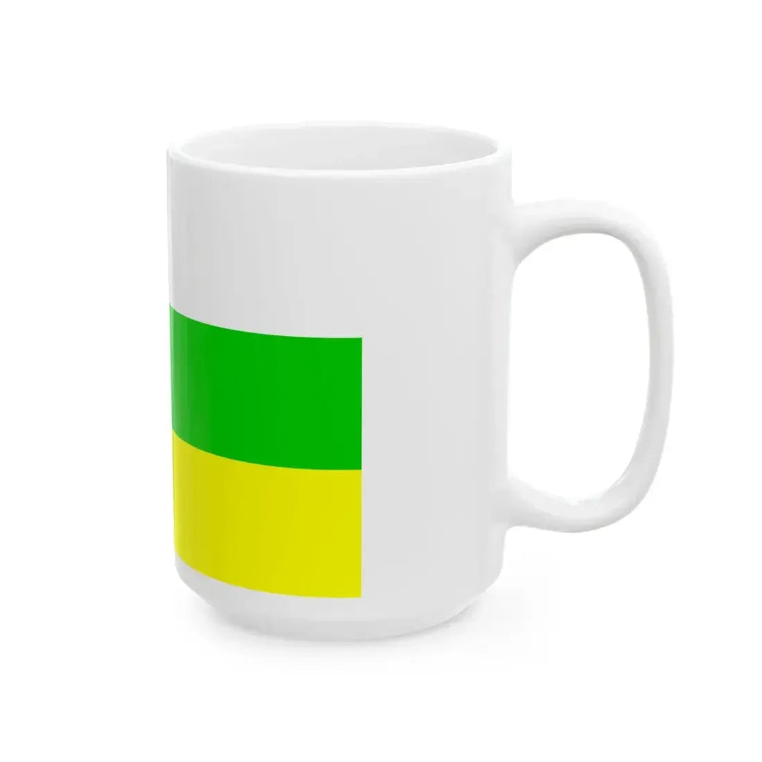 Imavere valla lipp (Estonia) White Coffee Mug - Go Mug Yourself
