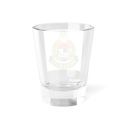 Immigration Department of Malaysia Logo (Malaysia) (Coat of Arms) Shot Glass 1.5oz - Go Mug Yourself