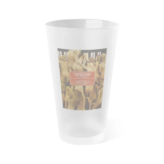 IMMORAL TALES 1973 Movie Poster - Frosted Pint Glass 16oz 16oz Frosted - Go Mug Yourself