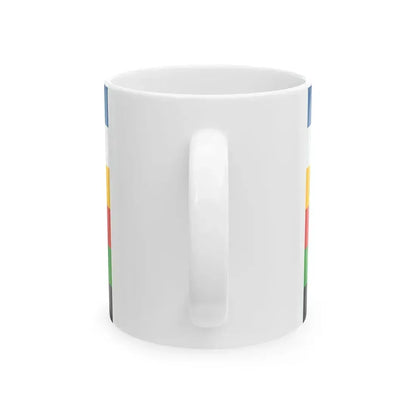 Imperial Chinese Navy Admirals Flag 1905-1909 (China) White Coffee Mug - Go Mug Yourself