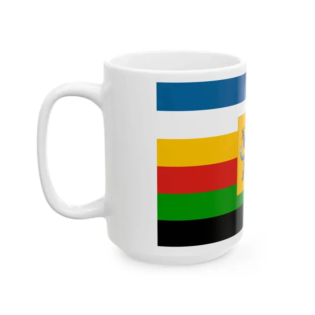 Imperial Chinese Navy Admirals Flag 1905-1909 (China) White Coffee Mug - Go Mug Yourself