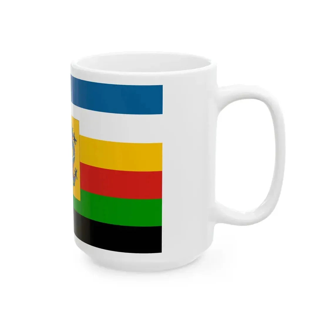 Imperial Chinese Navy Admirals Flag 1905-1909 (China) White Coffee Mug - Go Mug Yourself
