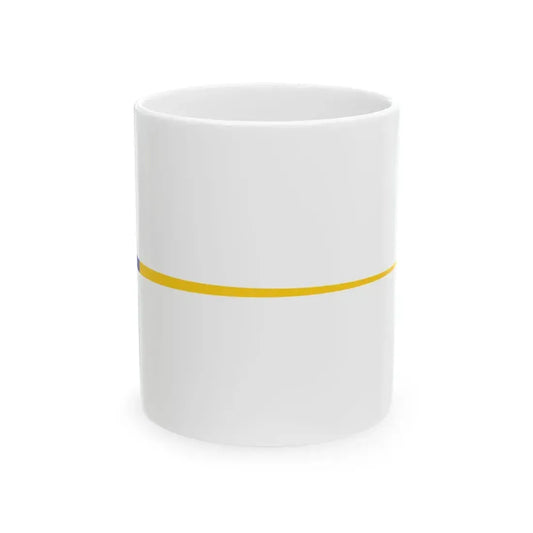 Imperial Chinese Navy Commission Pennant 1890-1909 (China) White Coffee Mug 11oz - Go Mug Yourself