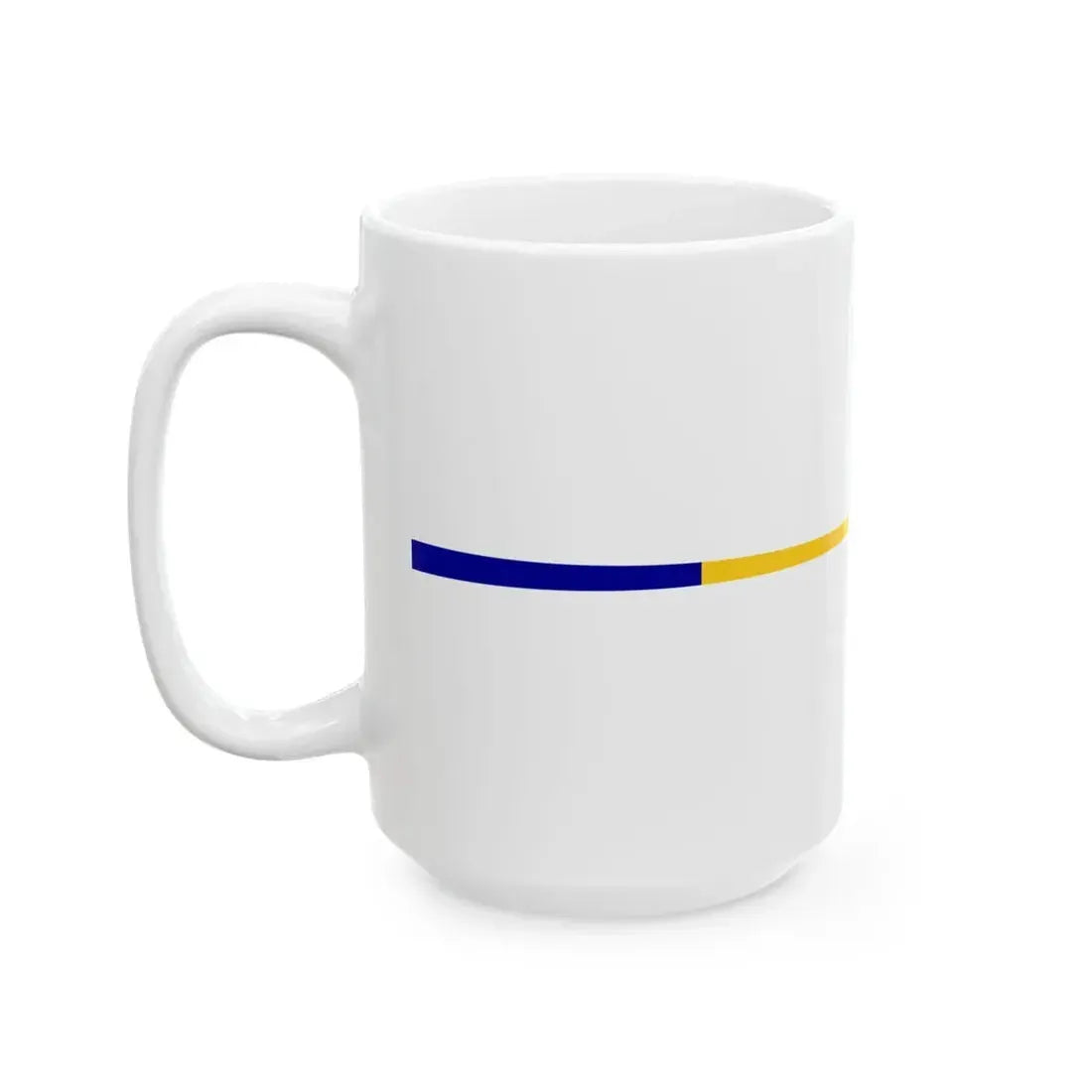 Imperial Chinese Navy Commission Pennant 1890-1909 (China) White Coffee Mug - Go Mug Yourself