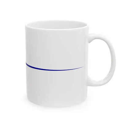 Imperial Chinese Navy Commission Pennant 1909-1911 (China) White Coffee Mug - Go Mug Yourself