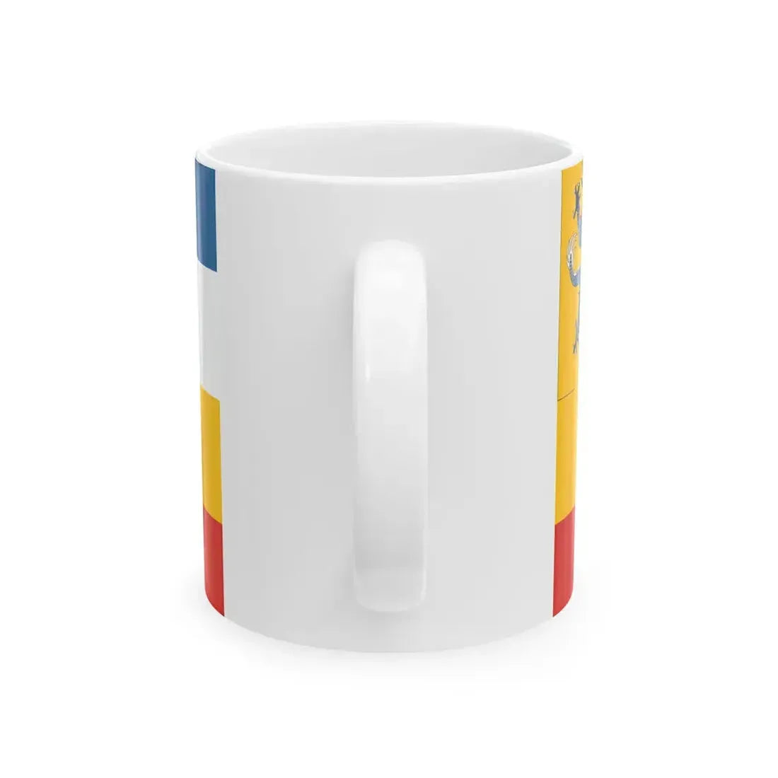 Imperial Chinese Navy Commodores Flag 1905-1909 (China) White Coffee Mug - Go Mug Yourself