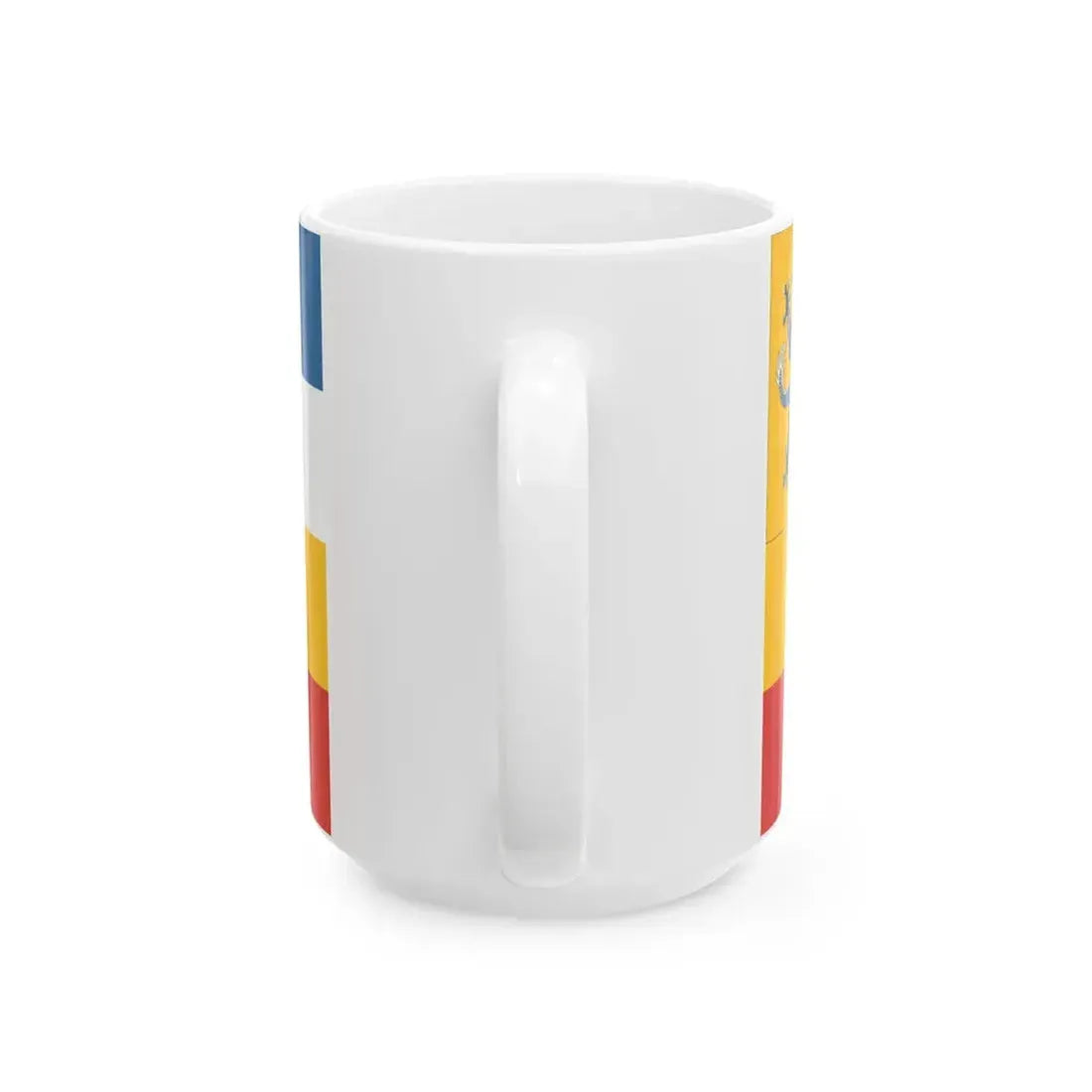 Imperial Chinese Navy Commodores Flag 1905-1909 (China) White Coffee Mug - Go Mug Yourself