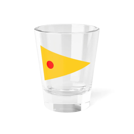 Imperial Chinese Navy Duty Ship Pennant 1909-1911 (China) Shot Glass 1.5oz 1.5oz - Go Mug Yourself