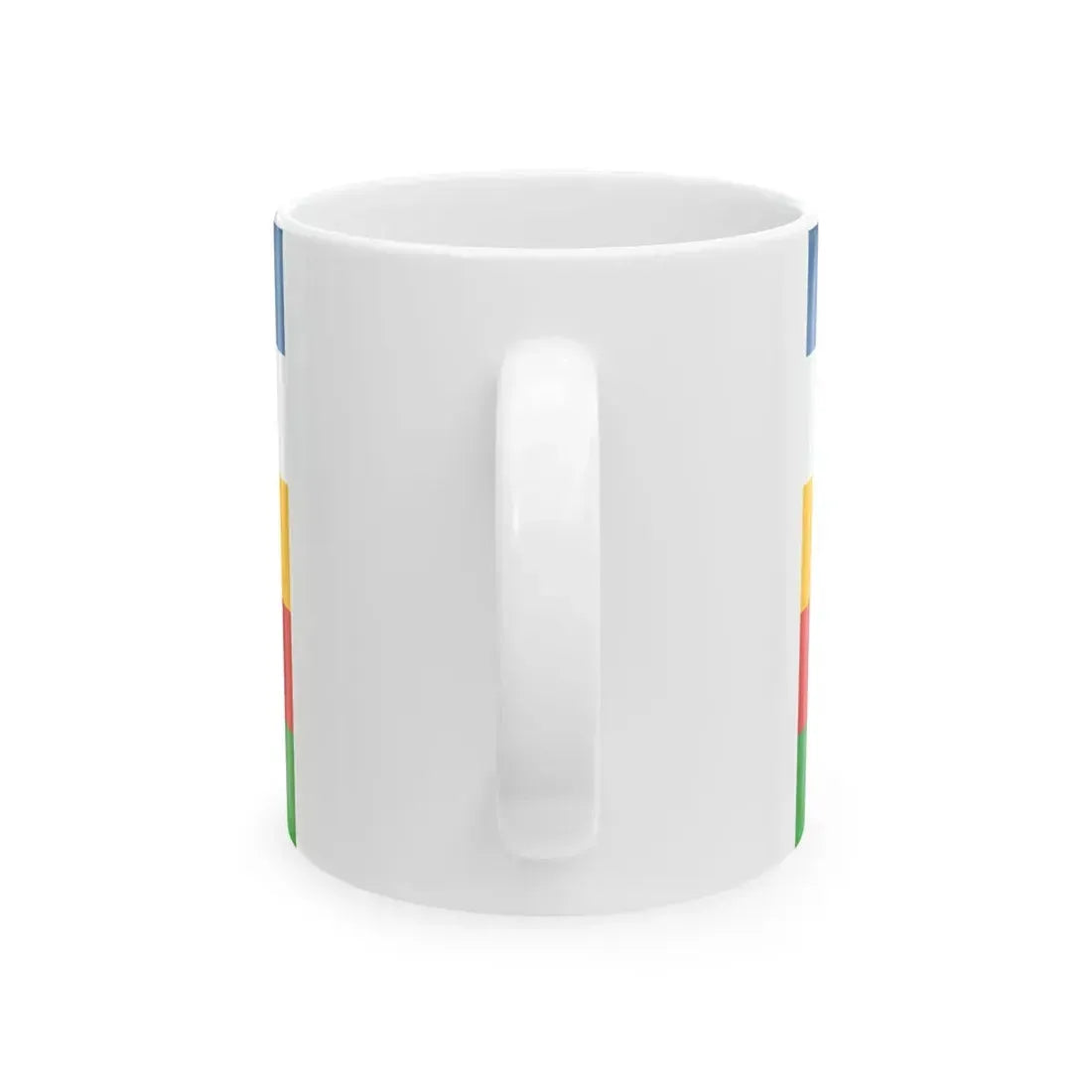 Imperial Chinese Navy Fleet Commanders Flag 1905-1909 (China) White Coffee Mug - Go Mug Yourself