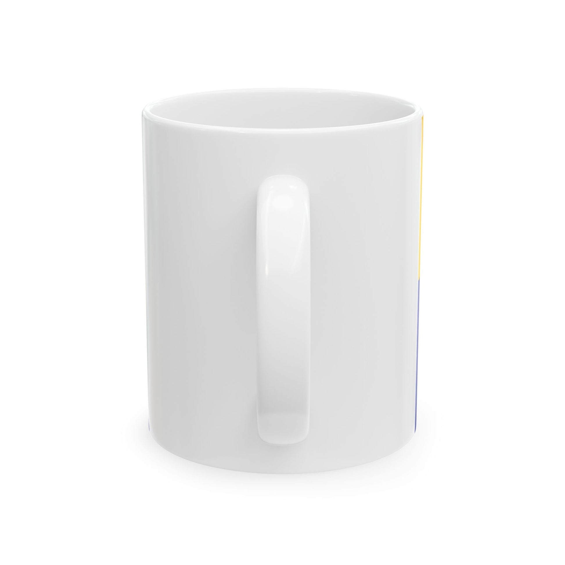 Imperial Chinese Navy Fleet Leaders Flag 1909-1911 (China) White Coffee Mug-Go Mug Yourself