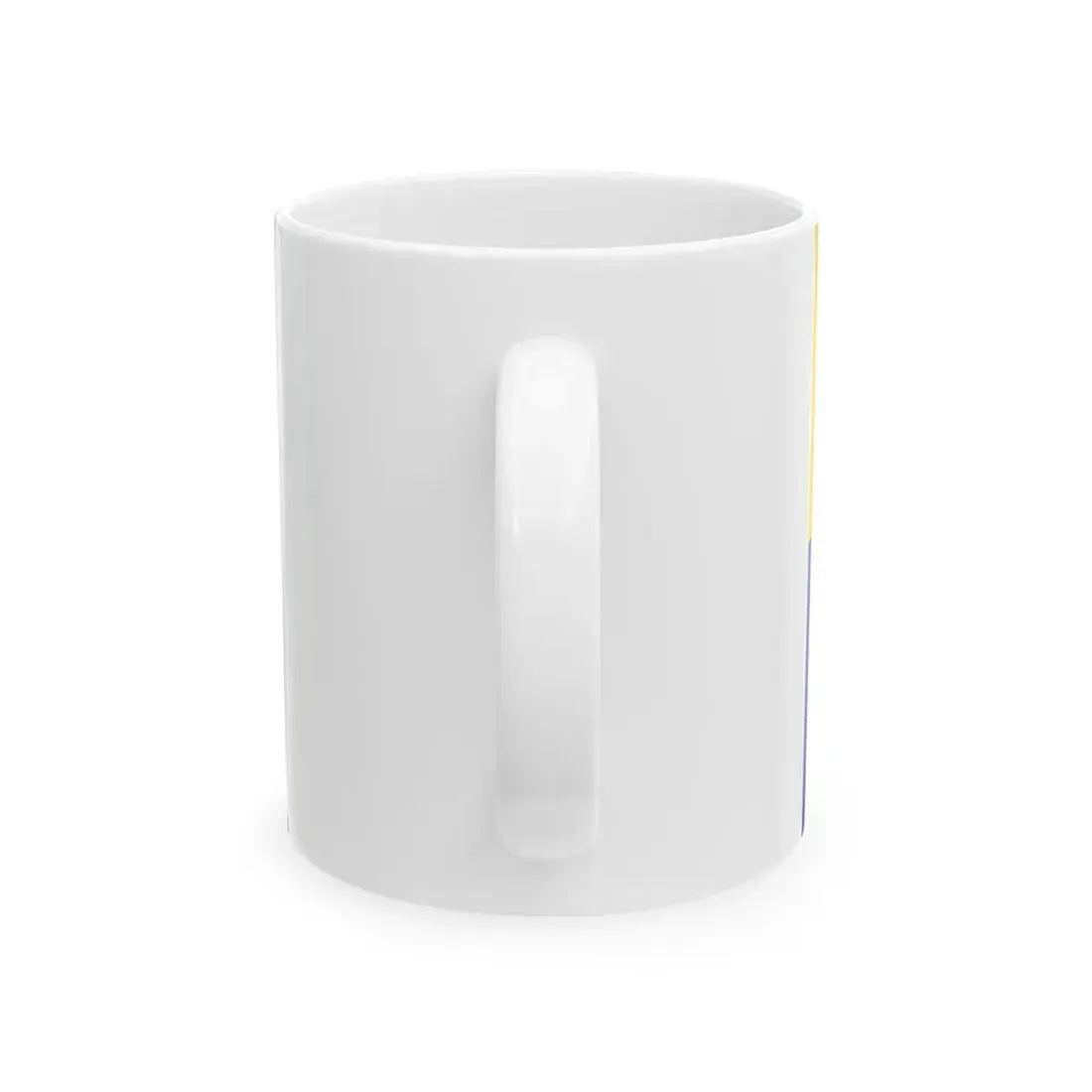 Imperial Chinese Navy Fleet Leaders Flag 1909-1911 (China) White Coffee Mug - Go Mug Yourself