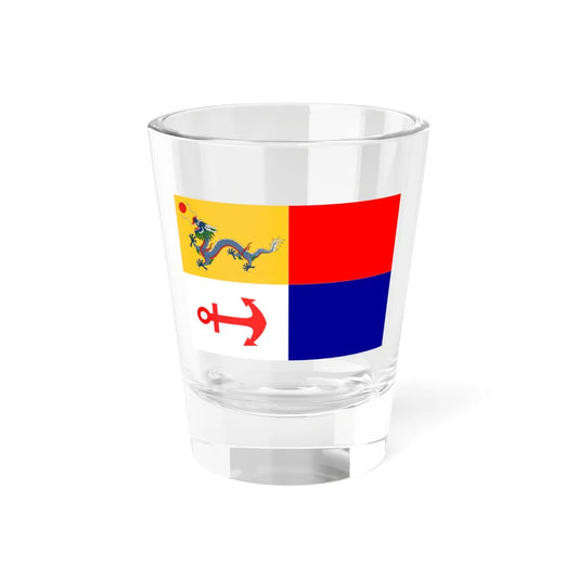 Imperial Chinese Navy Secretarys Flag 1909-1911 (China) Shot Glass 1.5oz 1.5oz - Go Mug Yourself