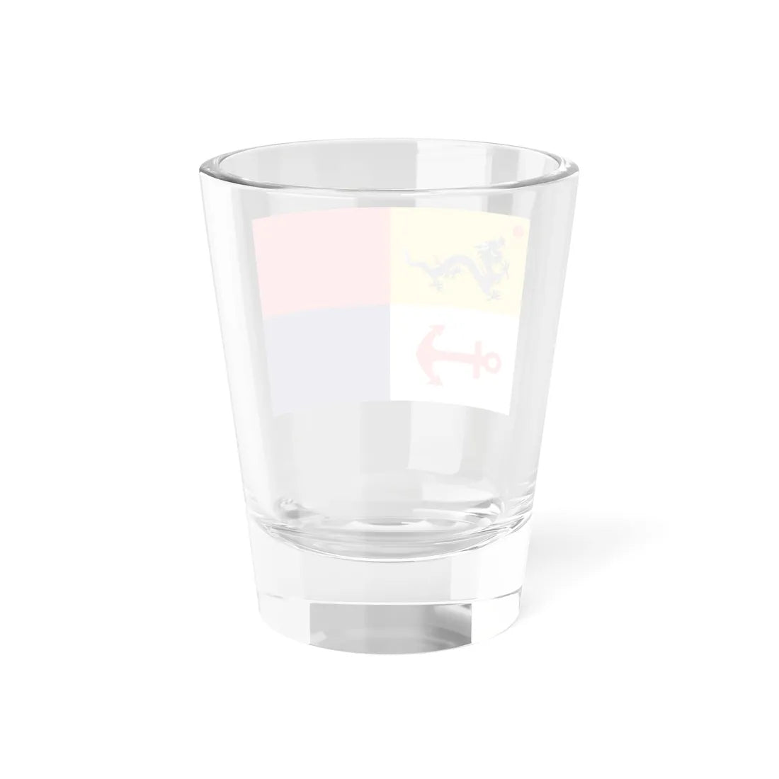 Imperial Chinese Navy Secretarys Flag 1909-1911 (China) Shot Glass 1.5oz - Go Mug Yourself