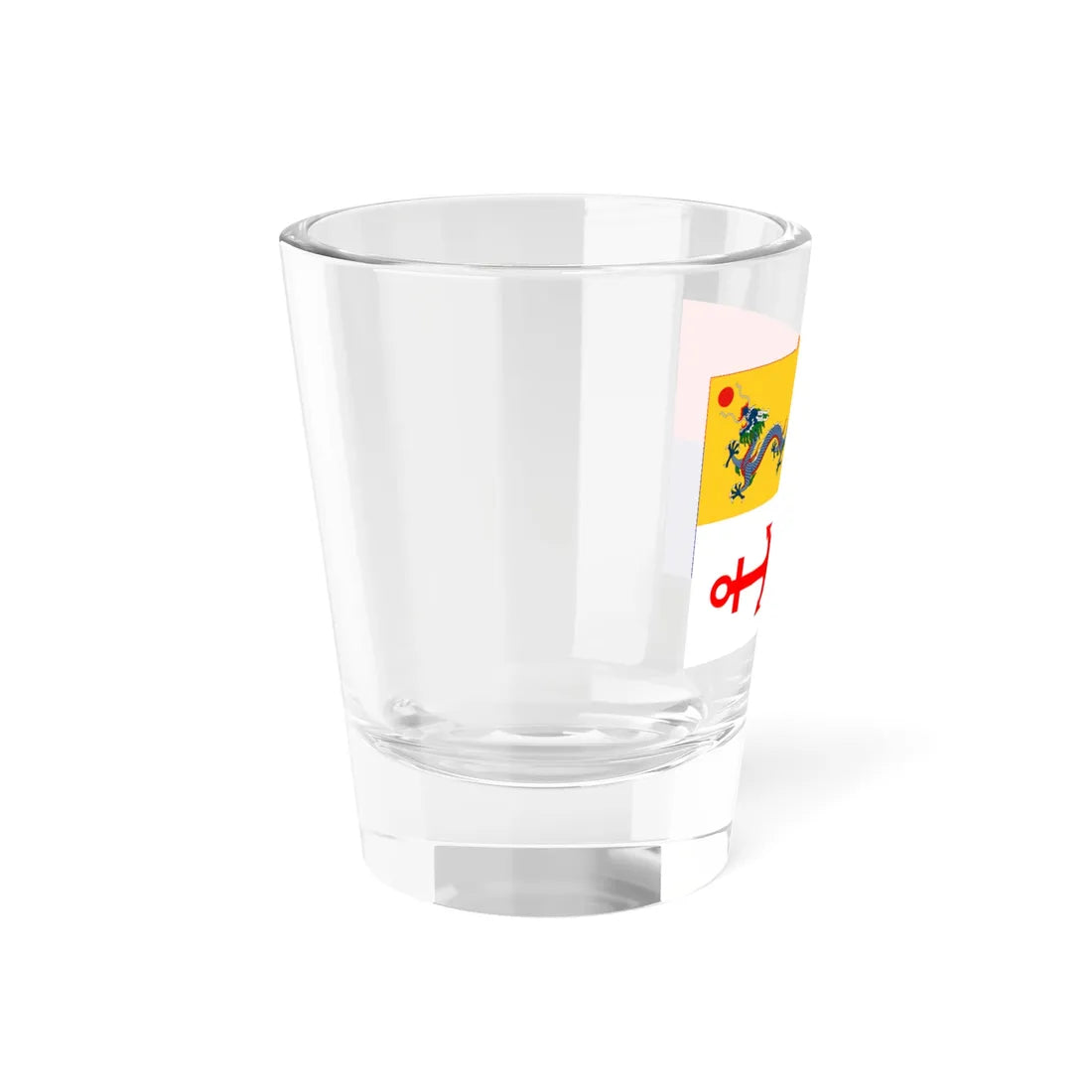 Imperial Chinese Navy Secretarys Flag 1909-1911 (China) Shot Glass 1.5oz - Go Mug Yourself