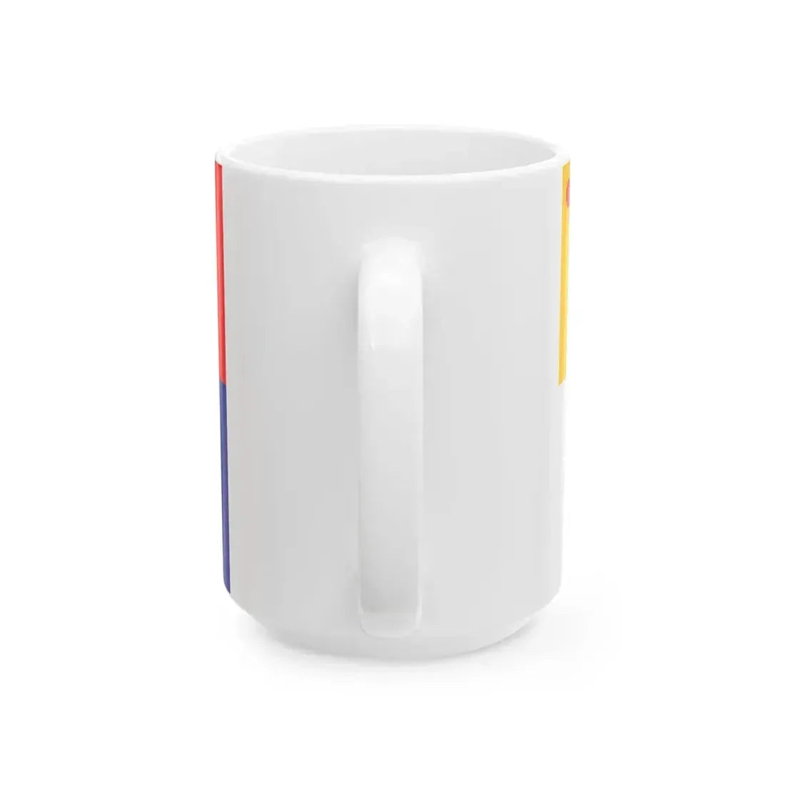 Imperial Chinese Navy Secretarys Flag 1909-1911 (China) White Coffee Mug - Go Mug Yourself