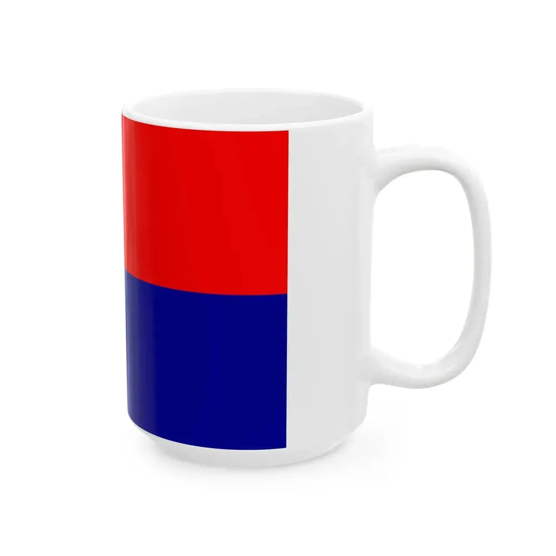 Imperial Chinese Navy Secretarys Flag 1909-1911 (China) White Coffee Mug - Go Mug Yourself