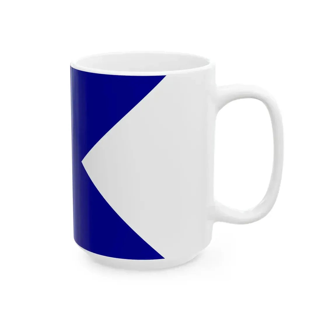Imperial Chinese Navy Senior Officers Flag 1909-1911 (China) White Coffee Mug - Go Mug Yourself