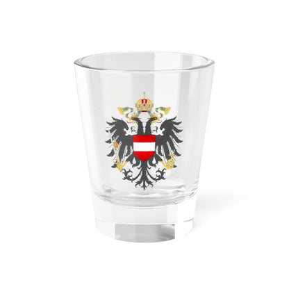 Imperial Coat of Arms of Austria (Austria) (Coat of Arms) Shot Glass 1.5oz 1.5oz - Go Mug Yourself