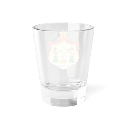 Imperial coat of arms of Ethiopia Menelik II (Ethiopia) (Coat of Arms) Shot Glass 1.5oz - Go Mug Yourself