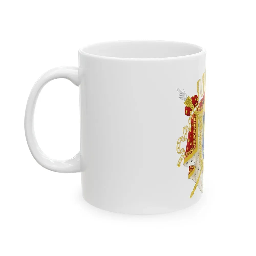 Imperial Coat of Arms of France (1804-1815) - White Coffee Mug - Go Mug Yourself