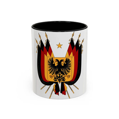 Imperial Coat of arms of Germany (1848) - Accent Coffee Mug 11oz Black - Go Mug Yourself