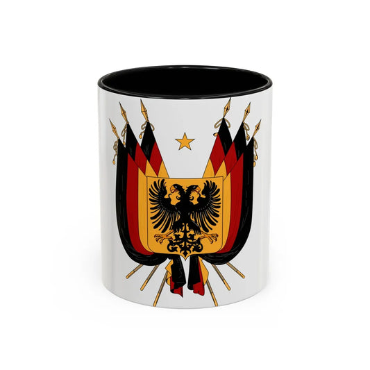 Imperial Coat of arms of Germany (1848) - Accent Coffee Mug 11oz Black - Go Mug Yourself