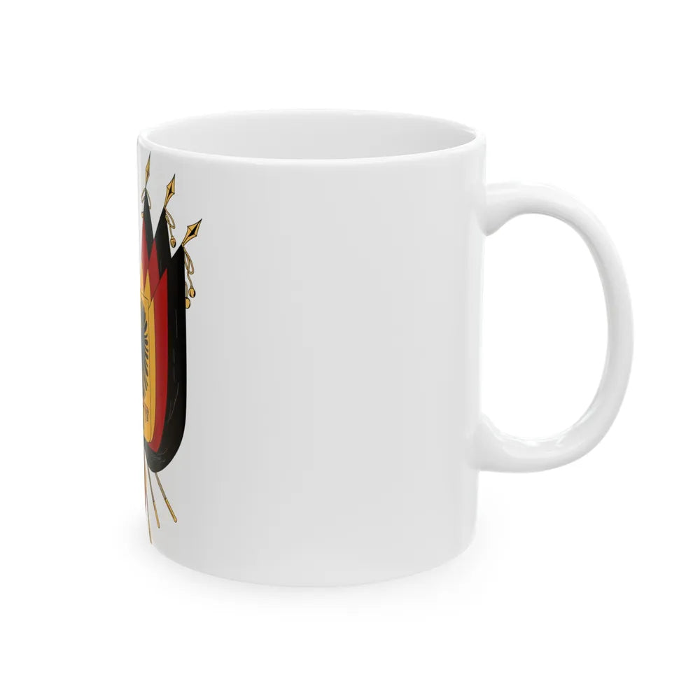 Imperial Coat of arms of Germany (1848) - White Coffee Mug-Go Mug Yourself