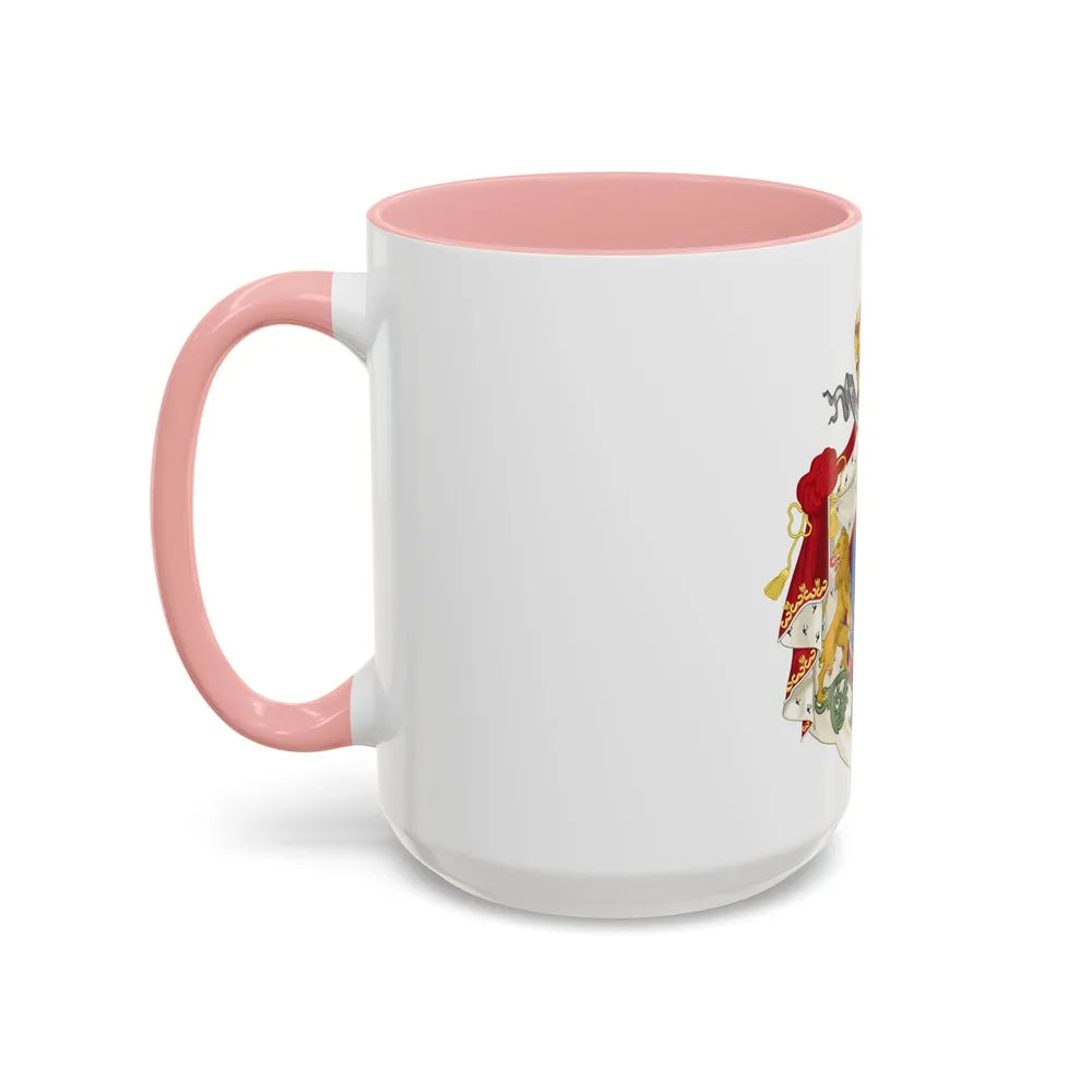 Imperial Coat of Arms of Haiti (1849-1859) - Accent Coffee Mug - Go Mug Yourself