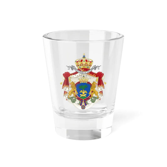 Imperial Coat of Arms of Haiti 1849-1859 (Haiti) (Coat of Arms) Shot Glass 1.5oz 1.5oz - Go Mug Yourself