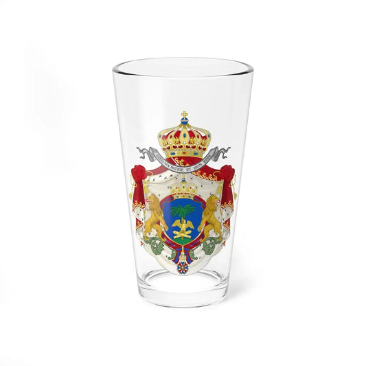Imperial Coat of Arms of Haiti (1849-1859) - Pint Glass 16oz 16oz - Go Mug Yourself