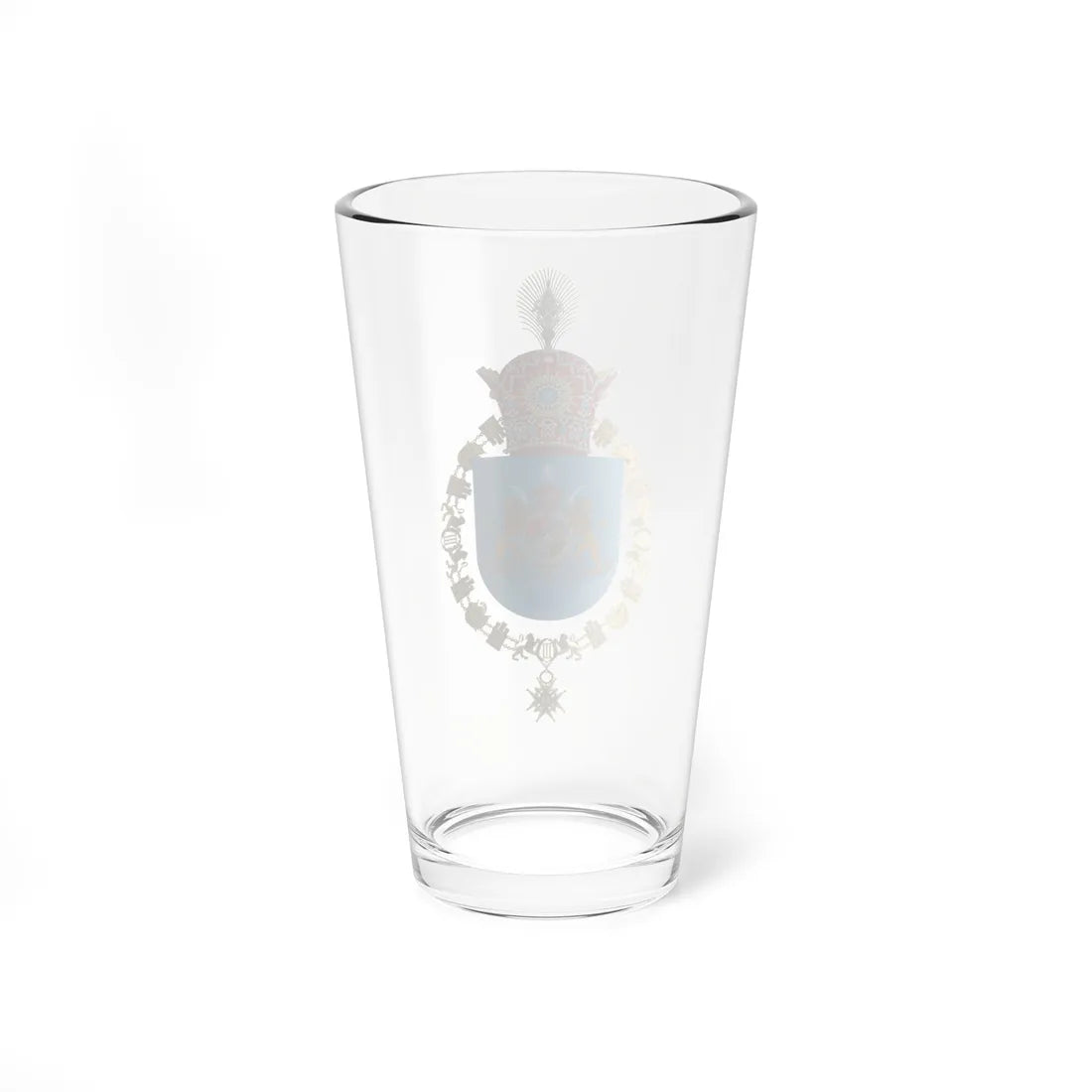 Imperial Coat of Arms of Iran Order of Charles III Variant (Iran) (Coat of Arms) Pint Glass 16oz - Go Mug Yourself