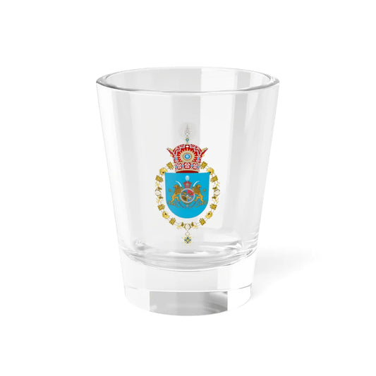 Imperial Coat of Arms of Iran Order of Charles III Variant (Iran) (Coat of Arms) Shot Glass 1.5oz 1.5oz - Go Mug Yourself