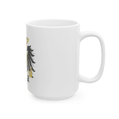 Imperial Coat of Arms of the Empire of Austria (1815) - White Coffee Mug-Go Mug Yourself