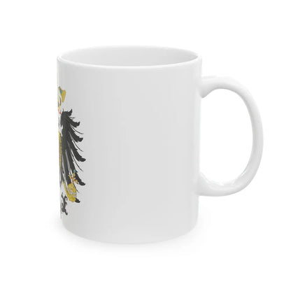 Imperial Coat of Arms of the Empire of Austria (1815) - White Coffee Mug-Go Mug Yourself