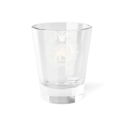 Imperial Emblem of the Qajar Dynasty Lion and Sun (Iran) (Coat of Arms) Shot Glass 1.5oz - Go Mug Yourself