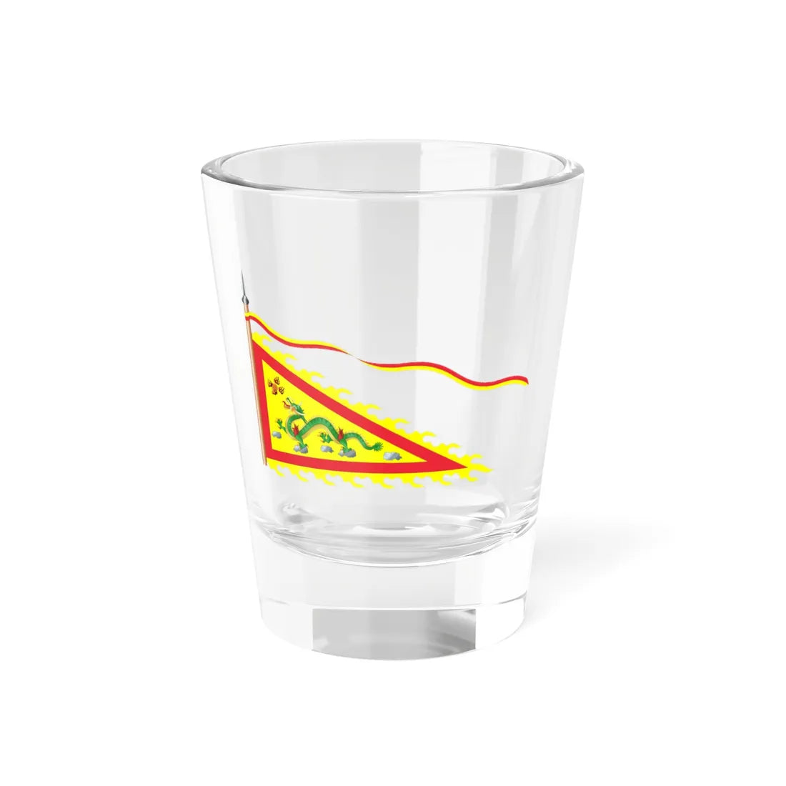 Imperial Flag of Annam (Cambodia) Shot Glass 1.5oz 1.5oz - Go Mug Yourself