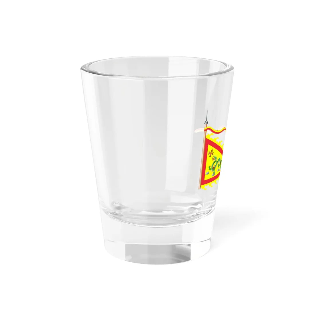 Imperial Flag of Annam (Cambodia) Shot Glass 1.5oz - Go Mug Yourself