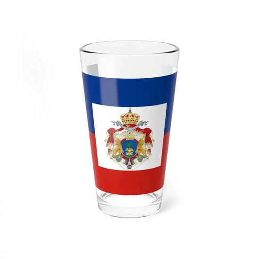 Imperial Flag of Haiti 1849-1859 (Haiti) Pint Glass 16oz 16oz - Go Mug Yourself