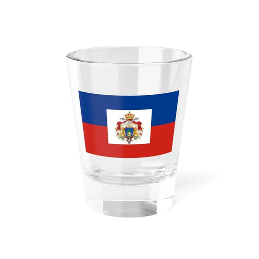 Imperial Flag of Haiti 1849-1859 (Haiti) Shot Glass 1.5oz 1.5oz - Go Mug Yourself