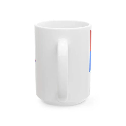 Imperial Flag of Nader Shah 1st Series - No. 1 (Iran) White Coffee Mug - Go Mug Yourself