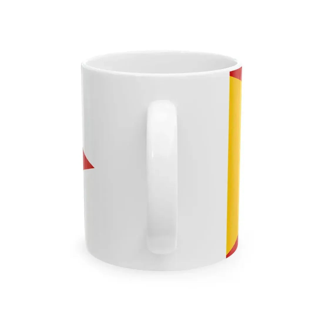 Imperial Flag of Nader Shah 2nd Series - No. 2 (Iran) White Coffee Mug - Go Mug Yourself