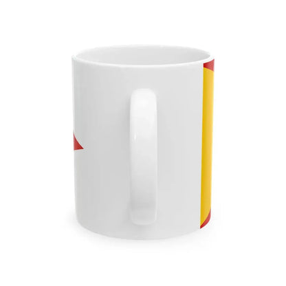 Imperial Flag of Nader Shah 2nd Series - No. 2 (Iran) White Coffee Mug - Go Mug Yourself