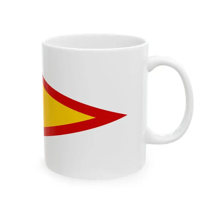 Imperial Flag of Nader Shah 2nd Series - No. 2 (Iran) White Coffee Mug - Go Mug Yourself