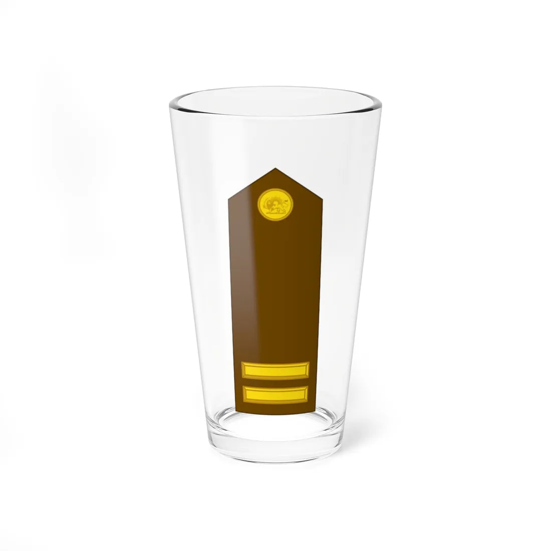 Imperial Iran Army OR 9b (Iran) (Military Rank) Pint Glass 16oz 16oz - Go Mug Yourself