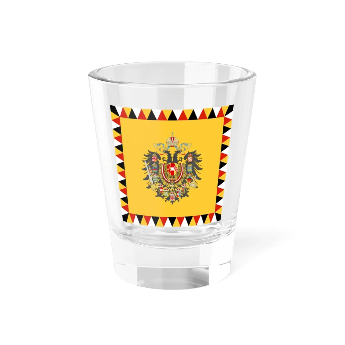 Imperial Standard of an Archduke of Austria 1894-1915 (Austria) Shot Glass 1.5oz 1.5oz - Go Mug Yourself