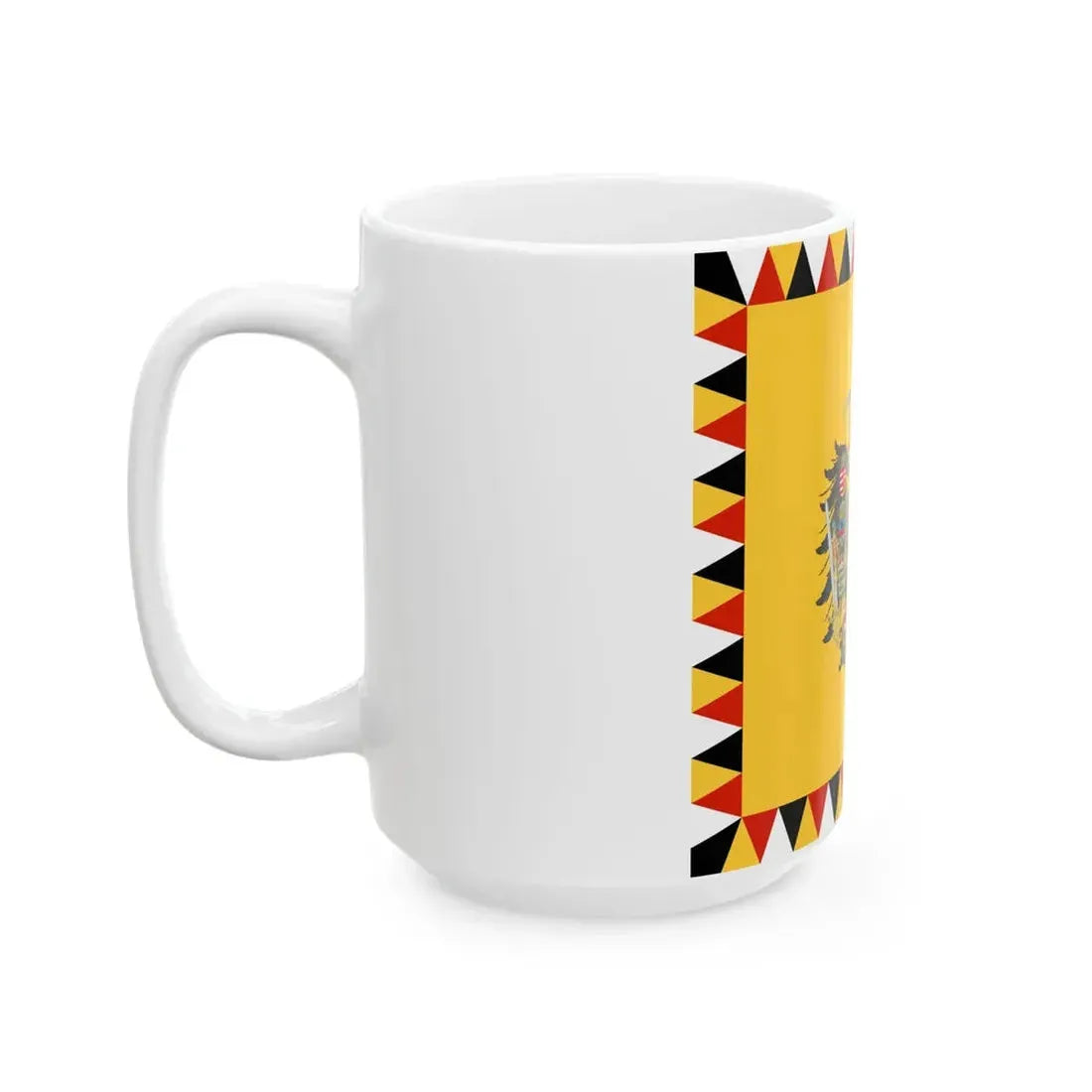 Imperial Standard of an Archduke of Austria 1894-1915 (Austria) White Coffee Mug - Go Mug Yourself